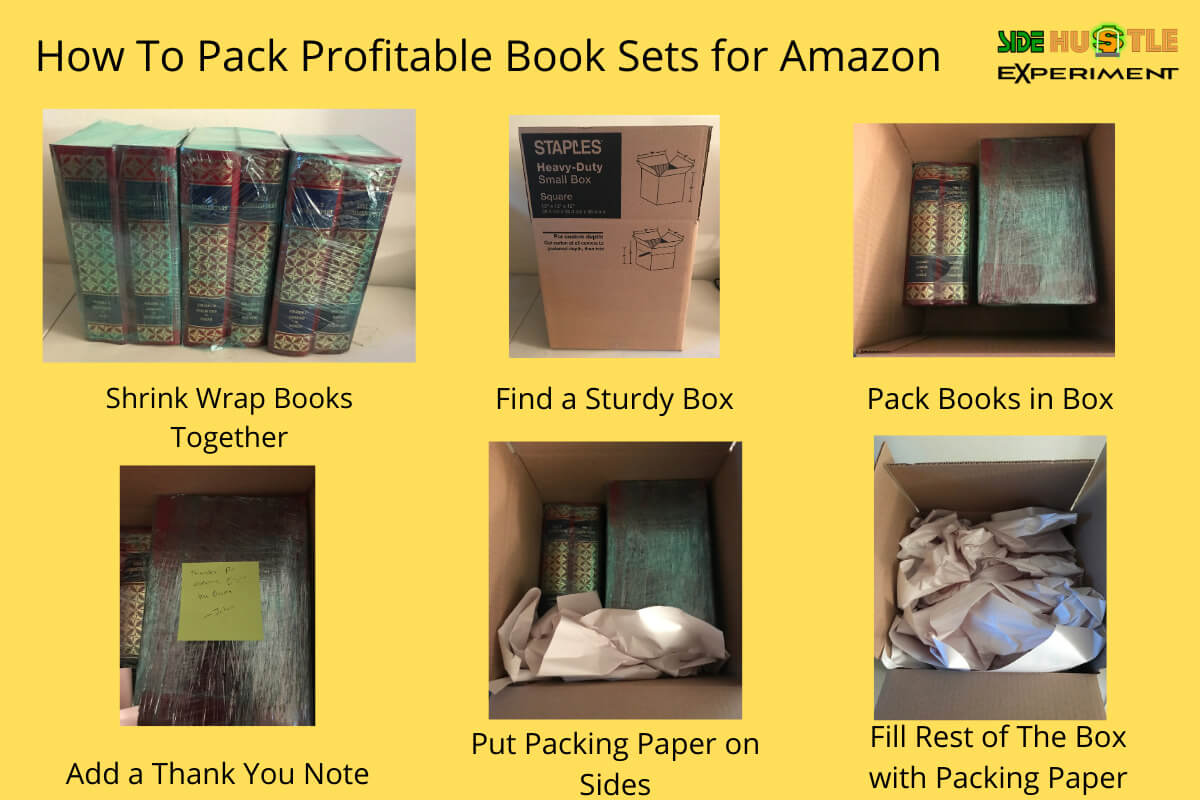 How To Pack Book Sets for Amazon