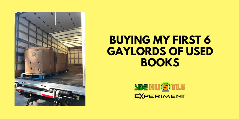 Buying my first 6 gaylords of used books